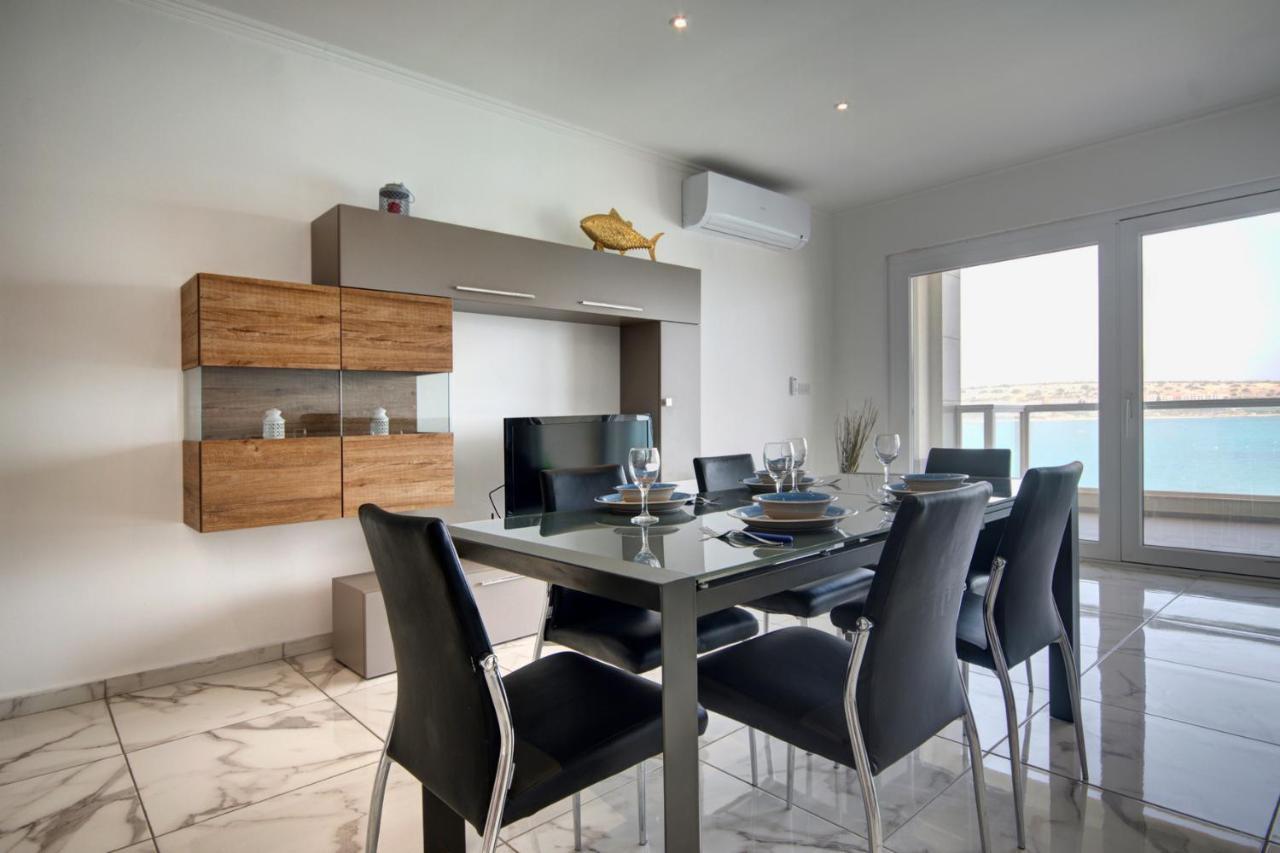 Enjoy Sunsets At Luxury 3Br Apt In Mellieha Bay Appartement Buitenkant foto
